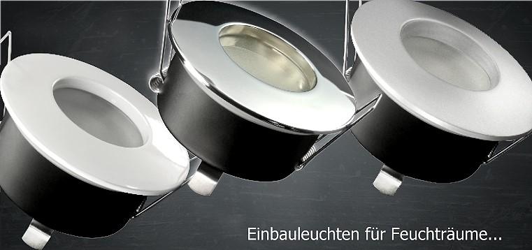 LED-LICHTRAUM.DE: LED Einbaustrahler - Einbauleuchten - Lampen im LED